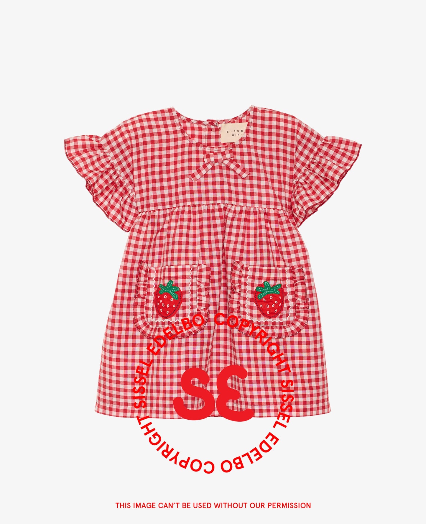 Sissel Edelbo Ohio MINI dress - Red Checks