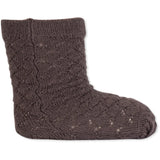 Konges Sløjd Fuzzy sokker i Merino, Peppercorn