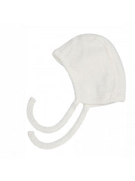 Serendipity Newborn bonnet, Pointelle