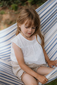Lalaby Daisy Top (kids), Broderi Anglaise