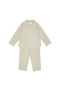 Skall Musling pyjamas, Light Grey