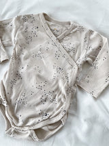 Konges Sløjd slå-om bodystocking, stjerner str. 2-3 mdr