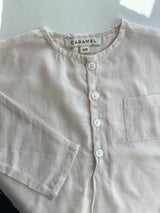 CARAMEL sart rosa skjortebluse str. 6 mdr
