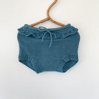 Håndstrikkede Erantisbloomers, Merino/bomuld str. 9 mdr