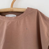KINDLY the label cropped T-shirt str. 9-10 år