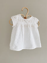 Lalaby Daisy Top (baby), Broderi Anglaise